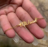 Custom Name Anklet