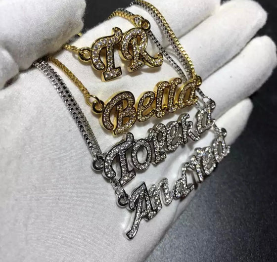 Iced Out Pendant Nameplate