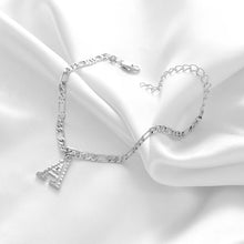  Anklet Chain W/ Thin Letter