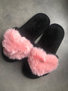 Cotton Heart Slippers