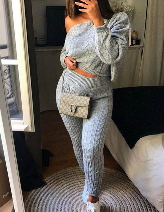 Knitted 2PC Set